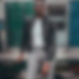 Leather bomber jacket